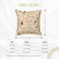 thumbnail image 4 of Bingfone Decorative Pillow Covers 16"X16" Coffee Time Couch Pillow Cases Modern Farmhouse Covers For Couch Sofa Bed, 4 of 9