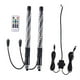 thumbnail image 3 of Látigos de antena iluminados, parte de luces LED RGB que reemplaza la lámpara en espiral de 1 pie con control remoto de señal de para UTV, 3 of 8