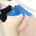 thumbnail image 4 of GYRATEDREAM Kids Boys Girls Cable Knit Slim Fit Sweaters Long Sleeve Crewneck Chunky Pullover Cute Knitwear Fall Jumper Tops for 8-9Y White, 4 of 9