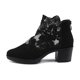 thumbnail image 1 of XIHAHA-zapatos de baile latino de malla para mujer, calzado de salón de Salsa negra para bailar, para sandalias de fiesta de casamiento, 1 of 5