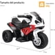 thumbnail image 5 of Moto montable para niños Costway Con ruedines y Música Rojo 66 x 37 x 44,5 cm, 5 of 8
