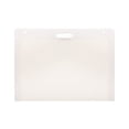 thumbnail image 1 of Plastic Art Portfolio, Large Art Portfolio with Handles,Waterproof Portfolio Folder for Artwork, Arts Storage Case for Drawing Sketch Photography Poster, 1 of 3