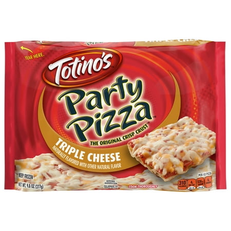 Totinos Triple Cheese Party Frozen Pizza - 9.8oz