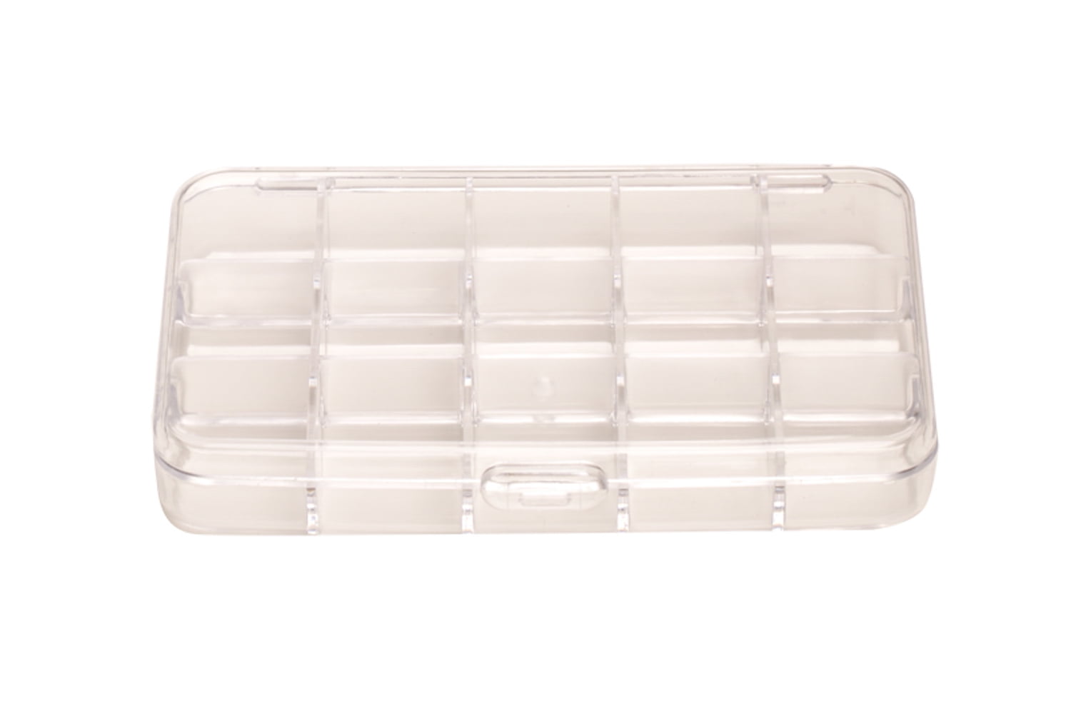 1Pcs 10 Compartments Detachable Organizer Storage Plastic Case Box With Lid 