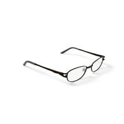 Walmart Womens FM16109 Oval Prescription Eyeglasses with Case, Brown