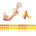 thumbnail image 3 of 20 PCS Creative Ejection Chicken Toy Light Rubber Finger Prank Flying Toy, 3 of 6