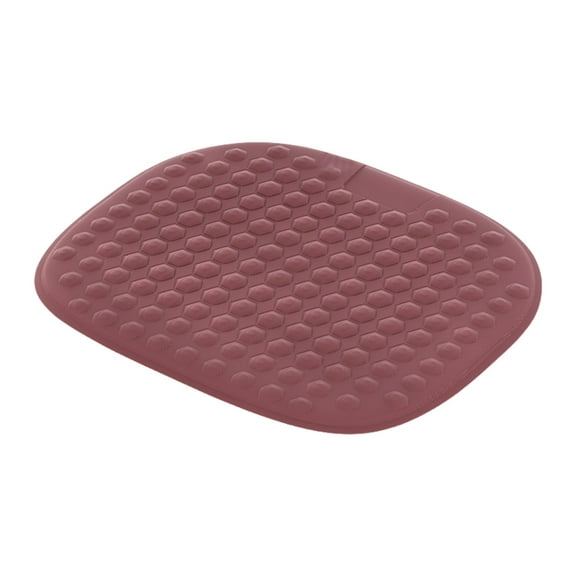 Gel Car Seat Cushion - Breathable Honeycomb Cooling Pad, Summer Ice Silk Car Cushion, Non-Slip Ventilated Seat Pad for Drivers, Office Chair (16x15x1 Inch)