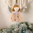 thumbnail image 6 of EUDIDV Holiday Hanging Decor Christmas Decorations Angel Set Pendant Doll Small Pendant Cute Three-piece Set Xmas Decorative Hangings, 6 of 7