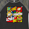 thumbnail image 4 of Inktastic My Grandma Loves Me Boys or Girls Toddler T-Shirt, 4 of 5