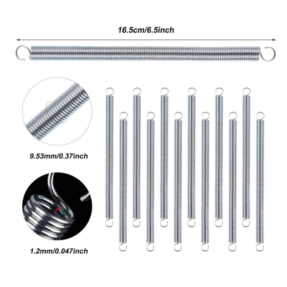 Lot De 10 Ressorts De Torsion - Diamètre Fil 0.3mm, Diamètre Externe 2 à 5mm, Sens Droit