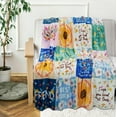 thumbnail image 6 of Best Friend Blanket, Friends Blanket for BFF Gifts, Best Friend Birthday Gifts for Women, Unique Friendship Blanket for Bestie, Bestfriend Gift Ideas - Throw Blankets with Loving Messages 50"x60", 6 of 6