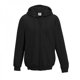 thumbnail image 1 of Awdis - Sudadera lisa con capucha y cremallera completa - Correr/Fitness (Negro azabache), 1 of 3