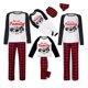 thumbnail image 3 of Pijamas familiares navideños a juego, conjunto de pijamas grises con diseño exclusivo de We are Family, oso Polar, 2023, 3 of 3