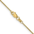 thumbnail image 3 of 14K Yellow Gold Cable Chain Styles Necklace 20 inch .95 mm Diamond-cut with Lobster Clasp 0.95, 3 of 4