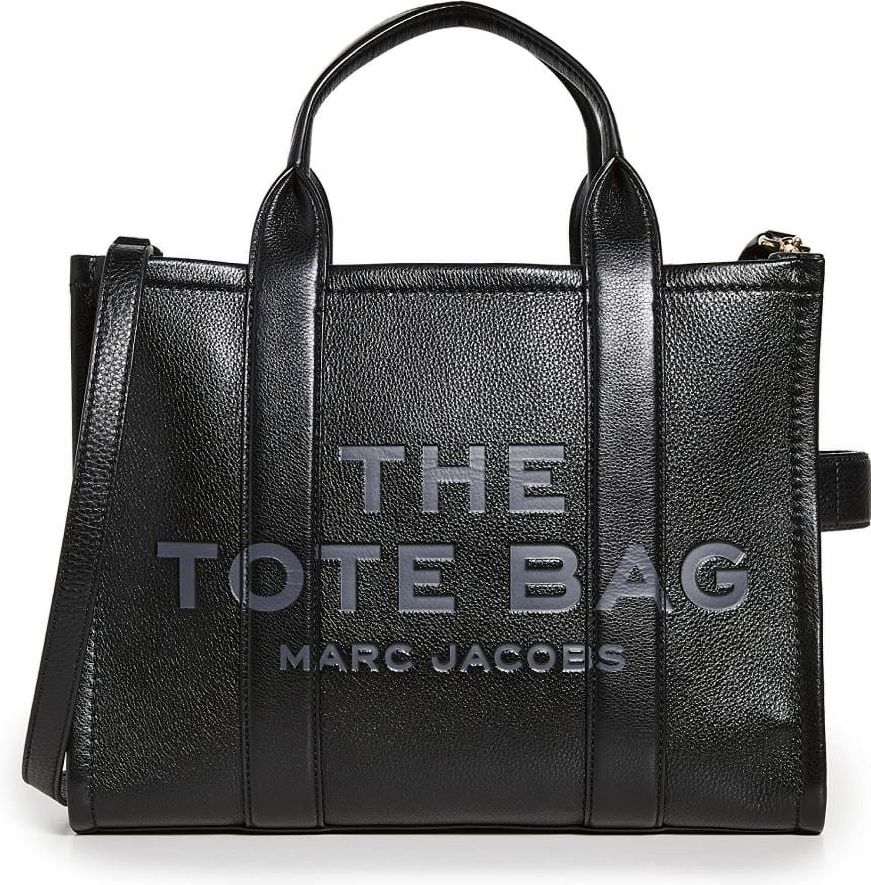 Marc Jacobs Women's Medium Tote, Black, Full Grain Leather Marc Jacobs Women's Medium Tote, Black, Full Grain Leather
