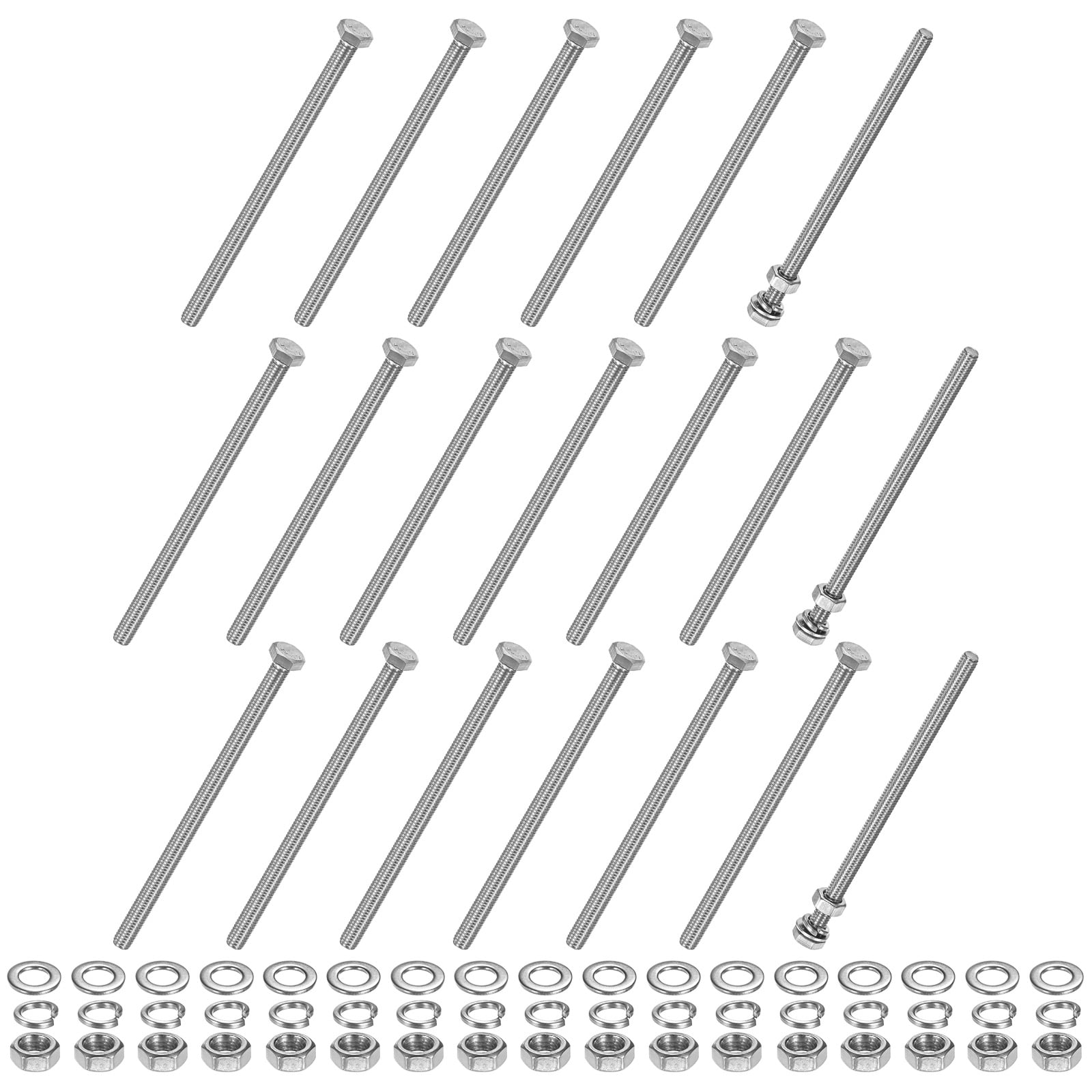 Pernos De Suspensión M8x80mm - Paquete De 10 Unidades Con Tacos Y Llave | Fácil Instalación A Martillo | Para Hormigón, Ladrillo Y Madera