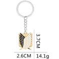 thumbnail image 4 of Llavero De Anime Attack On Titan Wings Of Liberty, Accesorios De Disfraz De Cosplay Para Cartera, Mochila Escolar matsuzay AP006525-01, 4 of 6