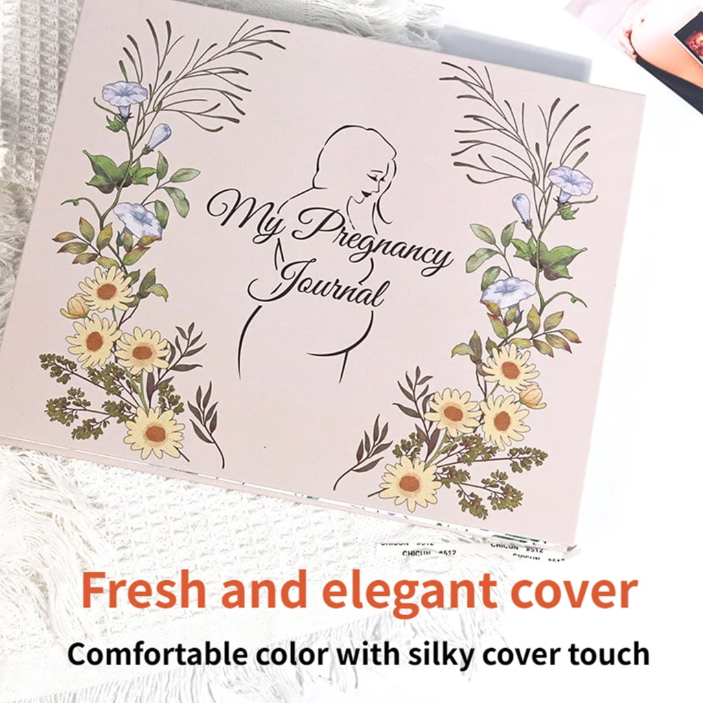 Journal for Expecting Women 132 Pages Pregnancies Book Memory Book Hard Cover Portable