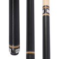 thumbnail image 1 of ASKA PC1 Matte Black Pool Cue 58" – Bamboo Ring Accents, 12.75mm Shaft, Quick Release Joint, 1 of 5