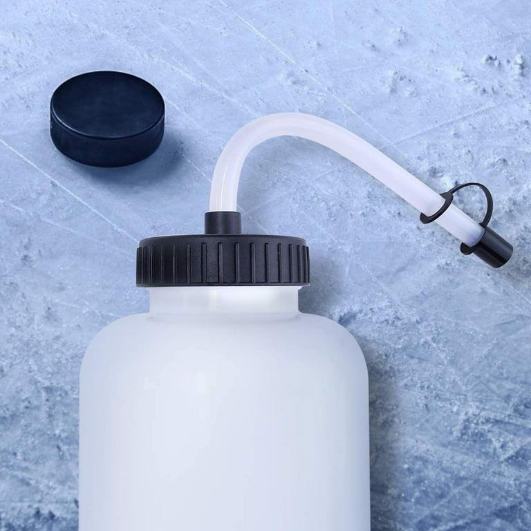 Zegsy 32oz hydroclear sport water bottle with flip straw 