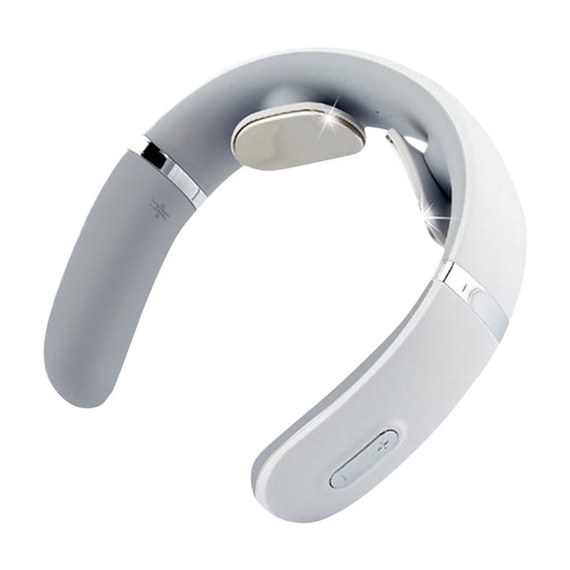 2025 New Portable Rechargeable Neck Massager - with Heat, Ergonomic Design, and Remote Control