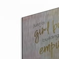 thumbnail image 2 of Luxe Metal Art 'Girl Boss' by Susan Ball, Metal Wall Art, 12"x12", 2 of 9