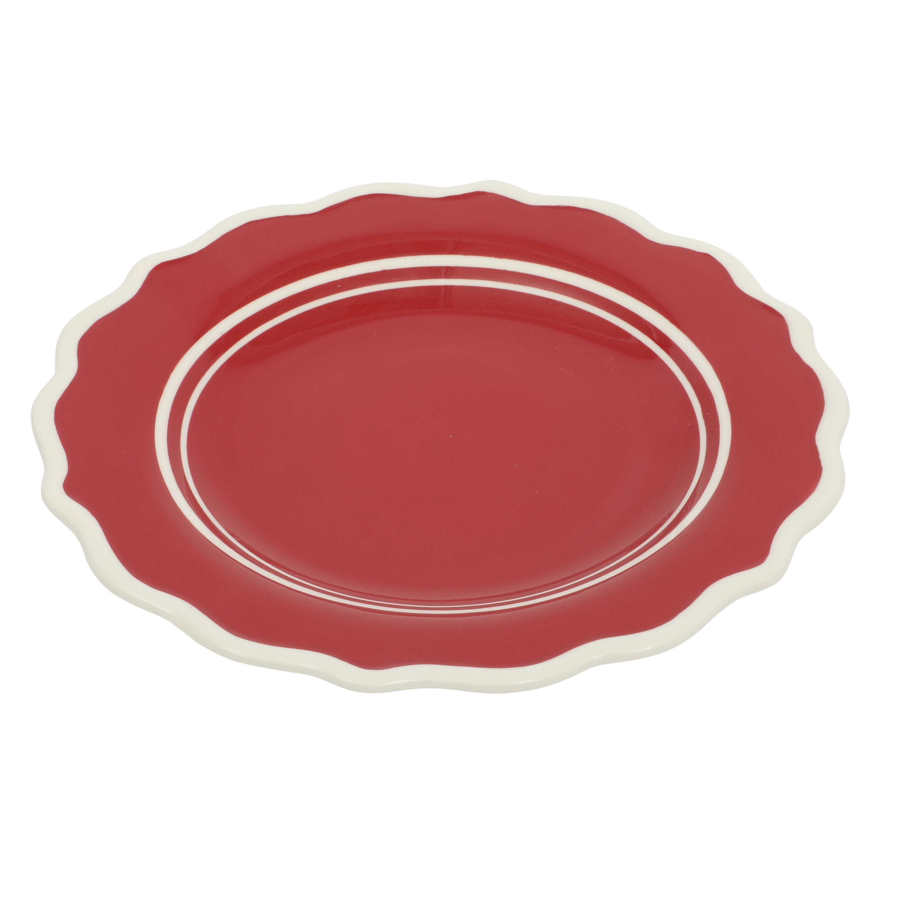 The Pioneer Woman Ainsley 8.5-Inch Salad Plate, Red