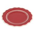 thumbnail image 2 of The Pioneer Woman Ainsley 8.5-Inch Salad Plate, Red, 2 of 5