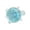 Blue, variant on Glitter Stress Relief Turtle Toys - Soft Sticky Glittery Turtle Squeeze Fidget Ball, Cute Malt Sugar Sensory Fidget Turtle for Adults Soothing Birthday Party Favors Gift, 3.15" x 2.36" (1Pc, Green)