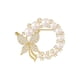 thumbnail image 2 of Broches Guirnalda de Mariposas Hugo Pin de broche de perlas, 2 of 7