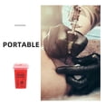 thumbnail image 3 of 3pcs Sharps Disposal Container With Flip Open Lid Disposal Container Sharps Holder For Home Clinic Office Barber, 3 of 8