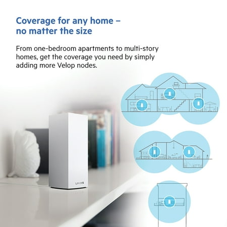 Linksys - MX5 Velop AX5300 Mesh Wi-Fi 6 System
