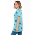 thumbnail image 3 of Woman Within Plus Size Americana Kangaroo Pocket Tee, 3 of 5