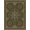 Brown Green, Pattern 4, variant on ODIKA 8'x10' Washable Area Rug Non-Slip Chair-Friendly Mat Trellis Ornamental Distressed Border Scrolls Scroll Vintage Boho Refined for Dining Room, Large Office, Lounge