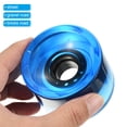 thumbnail image 4 of Uxcell 70mm 78A Soft Cruiser Wheels Street Wheels Skateboard Wheel Replacement PU Clear Blue 4 Pack, 4 of 5