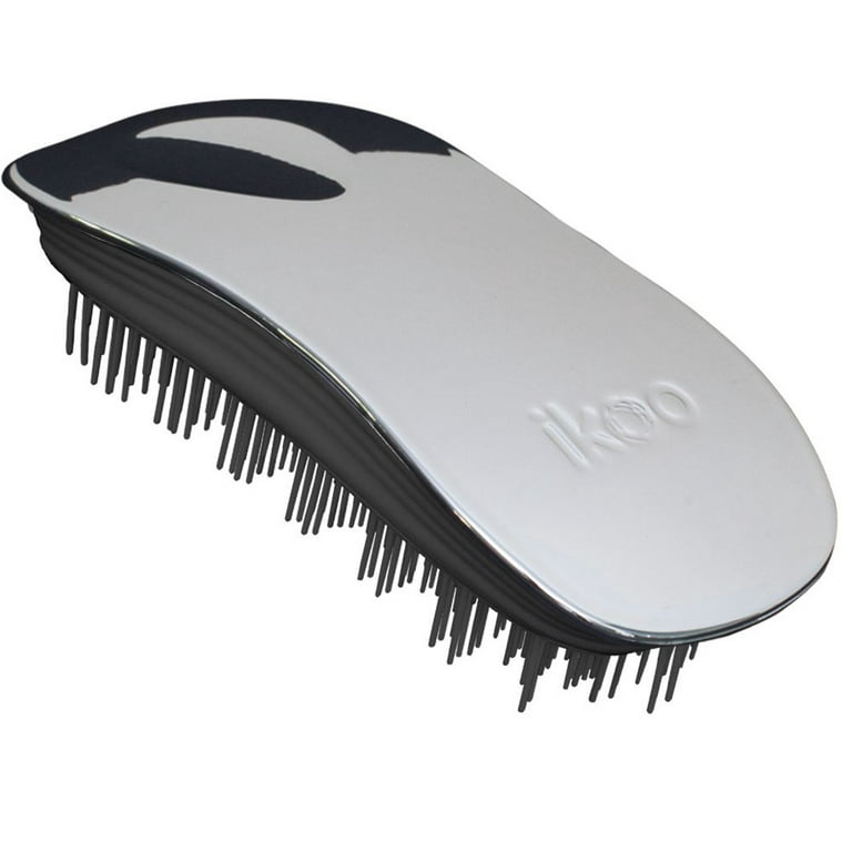 Ikoo Home - Black - Oyster Metallic Hair Brush – Makeup Lab