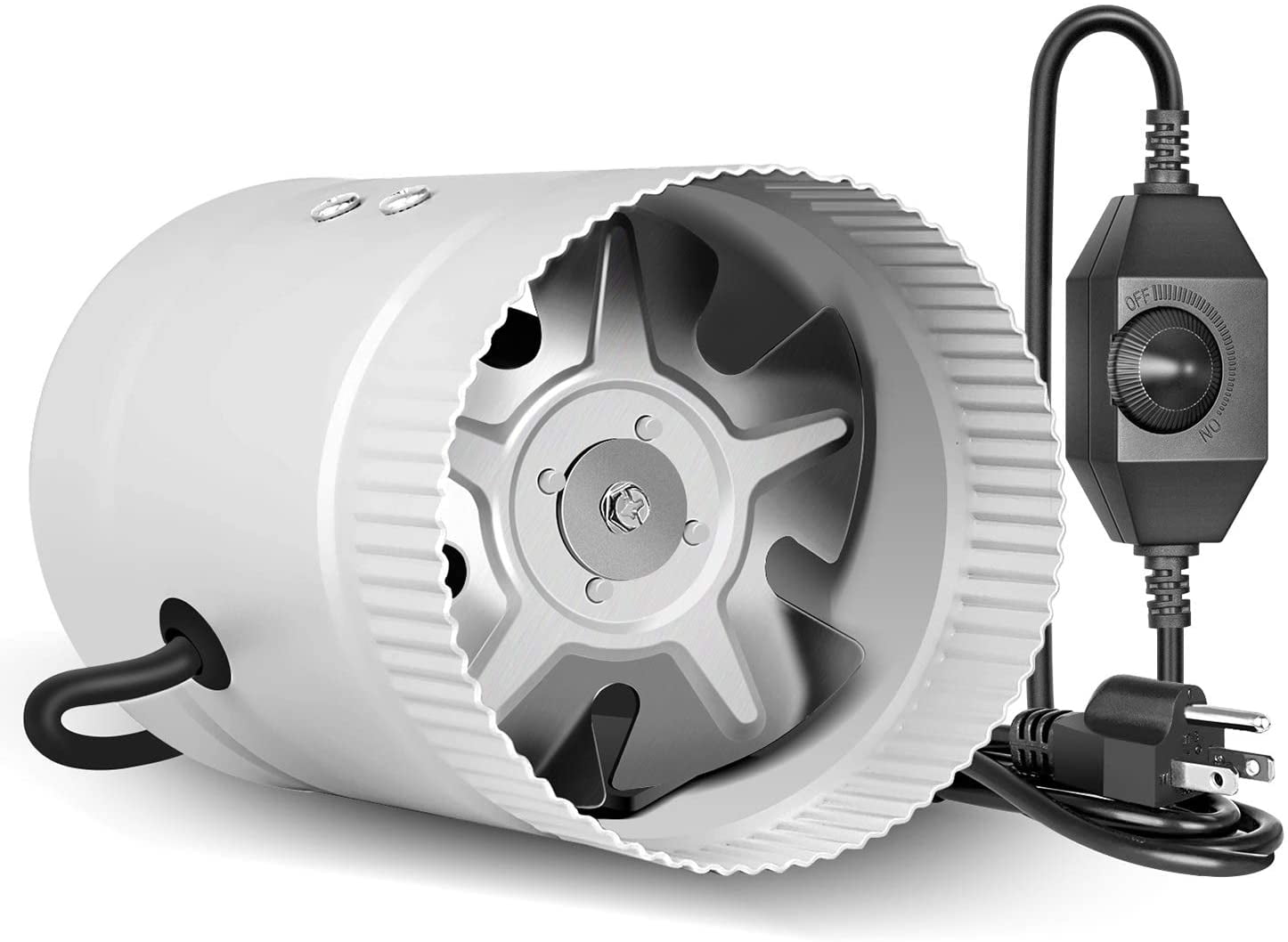 Vortex Intake Booster Fan 4" & 6" Ventilation Air Hydroponics Grow Room Tent 