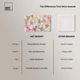 thumbnail image 6 of Fleur Essence Canvas Glam Floral Art by Art Remedy, Gallery Wrapped, 24" x 16", 6 of 7