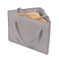 thumbnail image 2 of Coat Hanger Storage Triangle Hanger Storage Foldable Large Capacity Organizer Linen Proof With Handles For Closet Balcony Bathroom Home Textile Storage, 2 of 6
