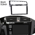 thumbnail image 6 of SPRING 8/9.2" Mib Frame Radio Display Panel Decorative Frame For Golf 7 Mk7 7.5 Mk7.5, 6 of 6