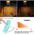 thumbnail image 4 of Lámpara de lectura con clip Blueled, lámpara de lectura para libros en la cama, luz agradable para la vista, recargable por USB, 2 configuraciones de brillo para protección ocular, luz LED,, 4 of 5