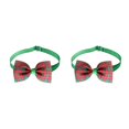 thumbnail image 3 of Billuyoard pajarita cuello Collar mascotas correas accesorios de aseo decoraciones hebilla cinta regalos cachorro Navidad tipo 5 2piezas Billuyoard CBP256257, 3 of 6