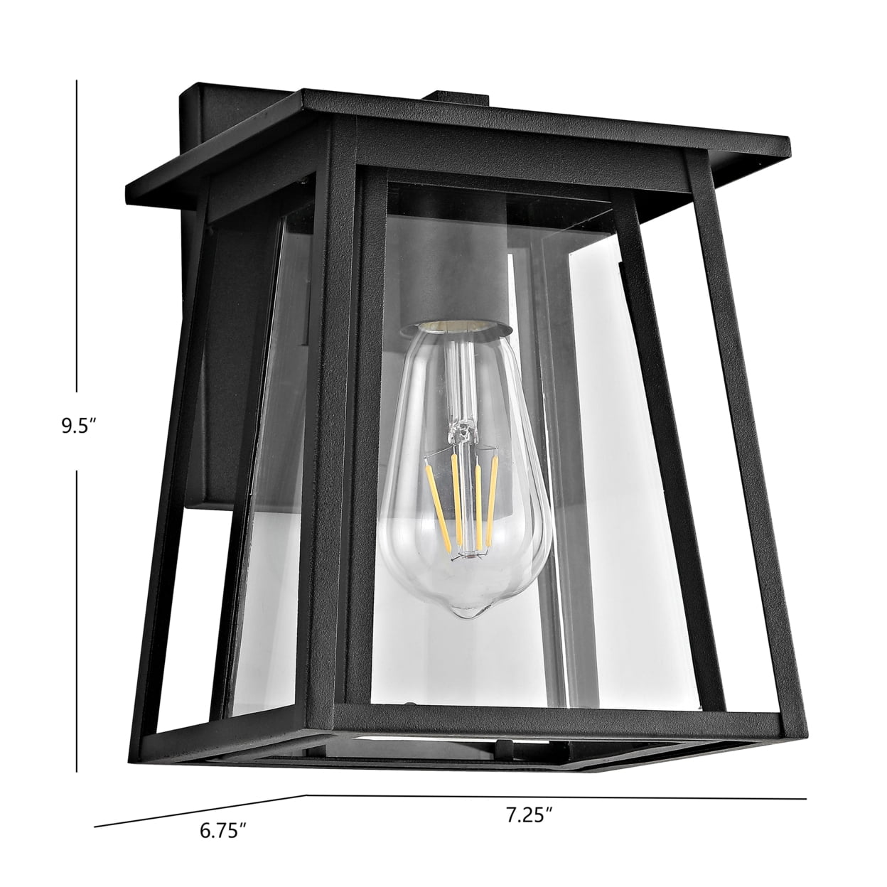 Safavieh 27 in. H Garden Lattice Ceramic Geometric Table Lamp