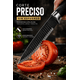 thumbnail image 3 of Juego de Cuchillos para Cocina 6 Piezas Acero Inoxidable Negro, 3 of 5