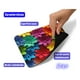 thumbnail image 5 of SVART Mouse Pad diseño de Flores Colores arcoiris MD4, 22*18 cm, 5 of 5