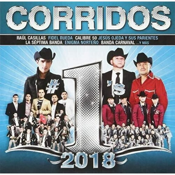 Various Artists - Corridos #1's 2018 (Various Artists) - Music & Performance - CD