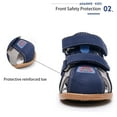 thumbnail image 2 of Ahannie Infant Boys Girls Genuine Leather Sandals with Arch Support,Unisex Baby Closed Toe Summer First Walkers Shoes(Infant/Toddler), 2 of 7