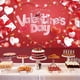 thumbnail image 3 of Fondo para el Día de San Valentín con pancarta de corazones, decoración para fiestas, fondo fotográfico para el Día de San Valentín, 71 x 43,3 pulgadas., 3 of 5
