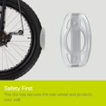 thumbnail image 3 of Delta Cycle Fat Tire Leonardo Wall Rack & Tray, Silver, 3 of 4