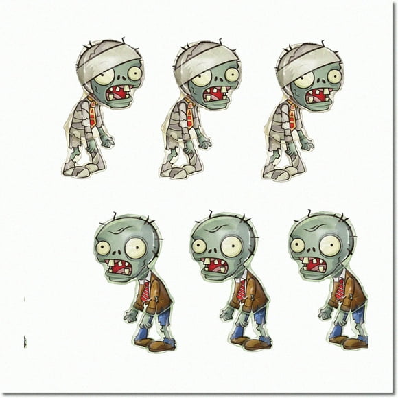 Zombie Bash Balloon Set - 6 Spooky Balloons for an Undead-Themed Happy Birthday Party!